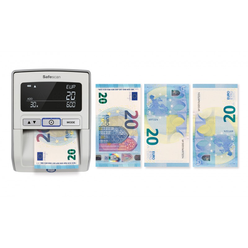 Safescan Détecteur de faux billets 155-S Noir - Traitement monnaie